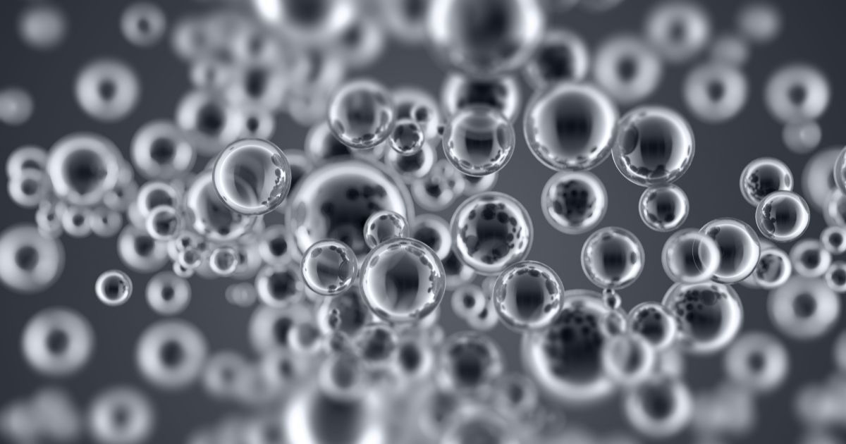illustration of nano particles