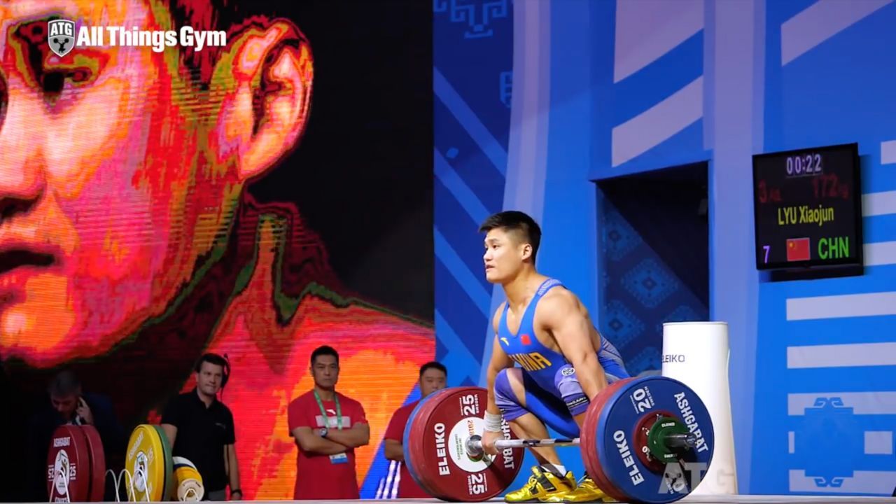 starting position of the snatch