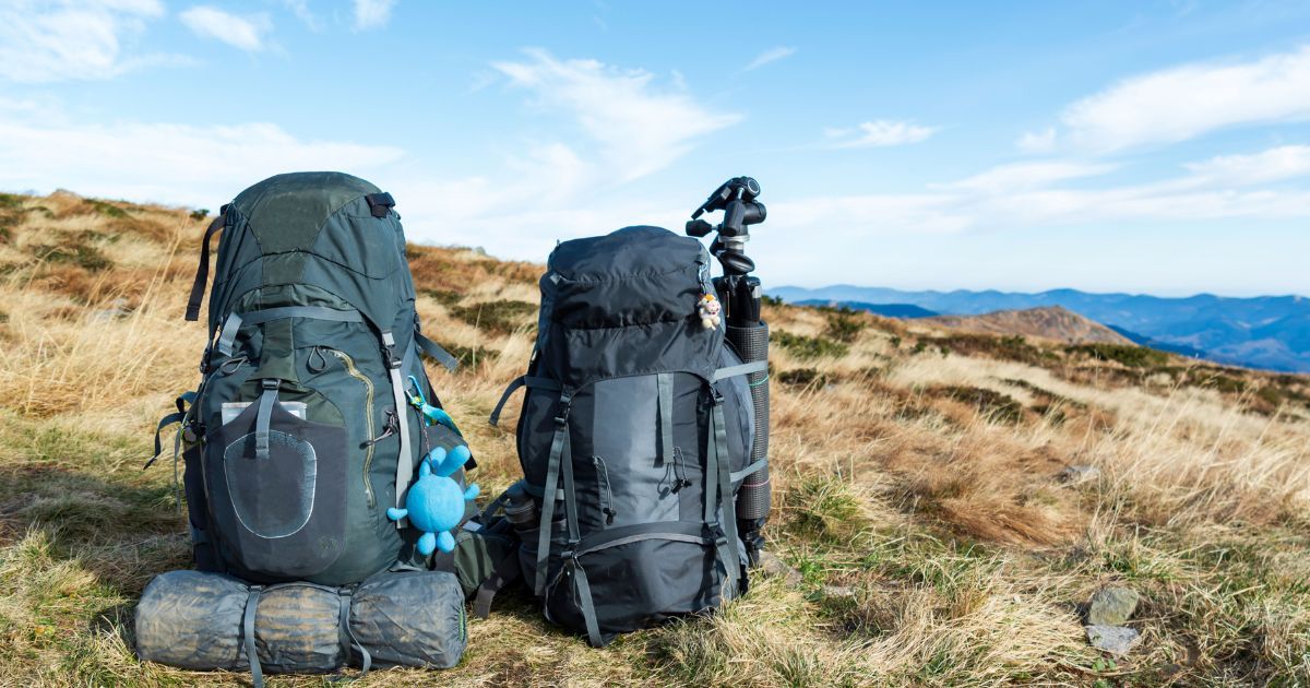 two backpacking packs