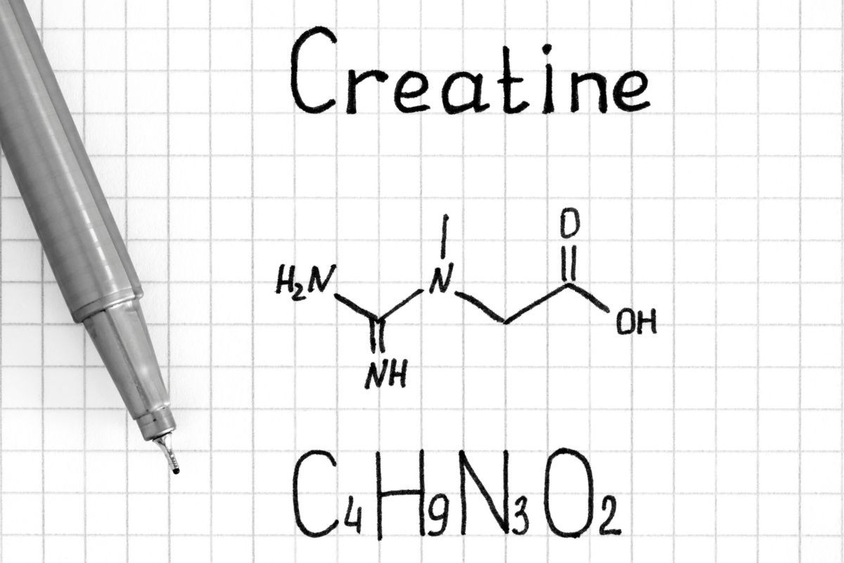 drawing of creatine structure