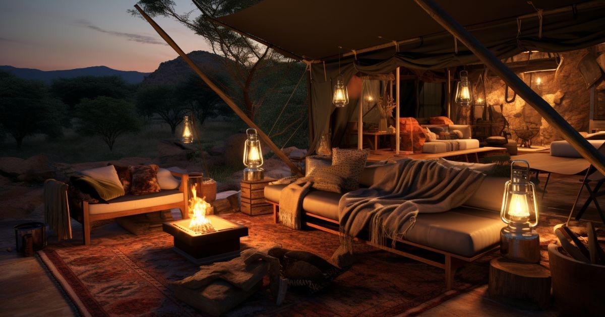 glamping in Africa