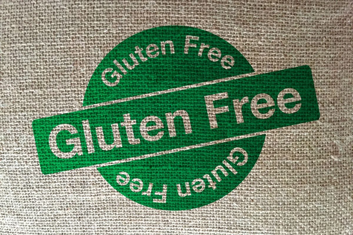 gluten free label